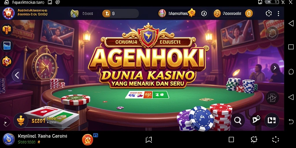 Tampilan menarik dari gameplay AGENHOKI yang seru dan mengasyikkan.