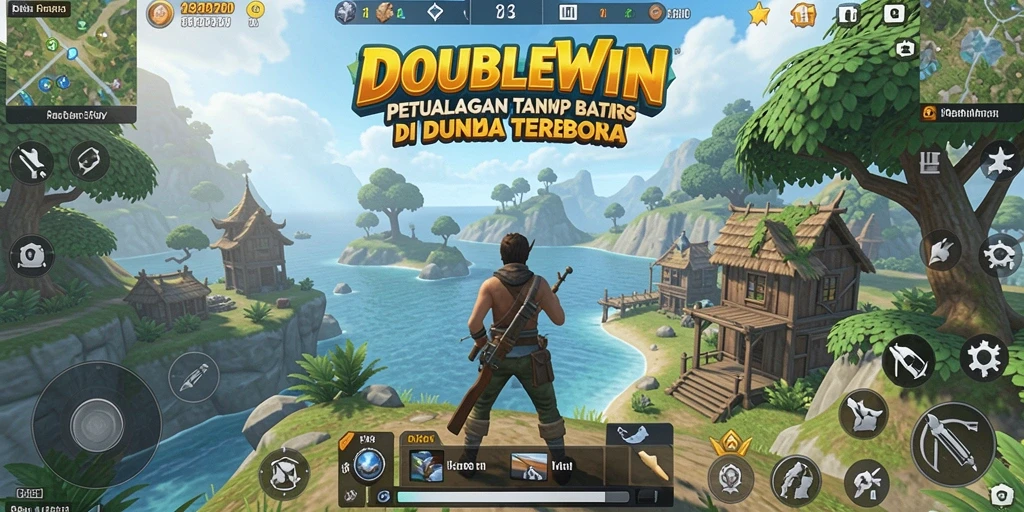 Screenshot menunjukkan gameplay menarik dalam dunia terbuka yang memukau.