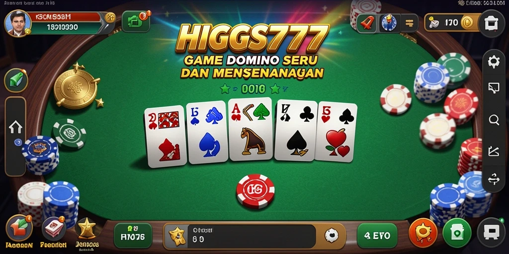 Tampilan gameplay HIGGS777 yang menarik dan interaktif.