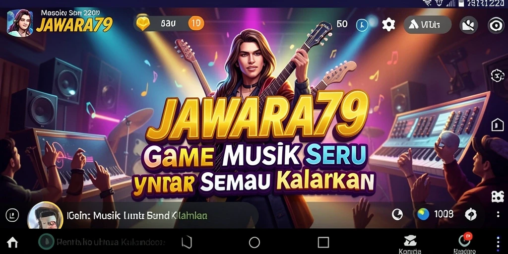 Tampilan gameplay yang penuh warna dan dinamis di JAWARA79.