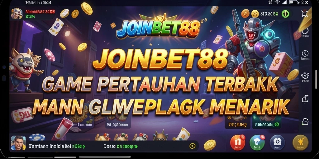 Tampilan gameplay seru dari JOINBET88 dengan berbagai pilihan taruhan.