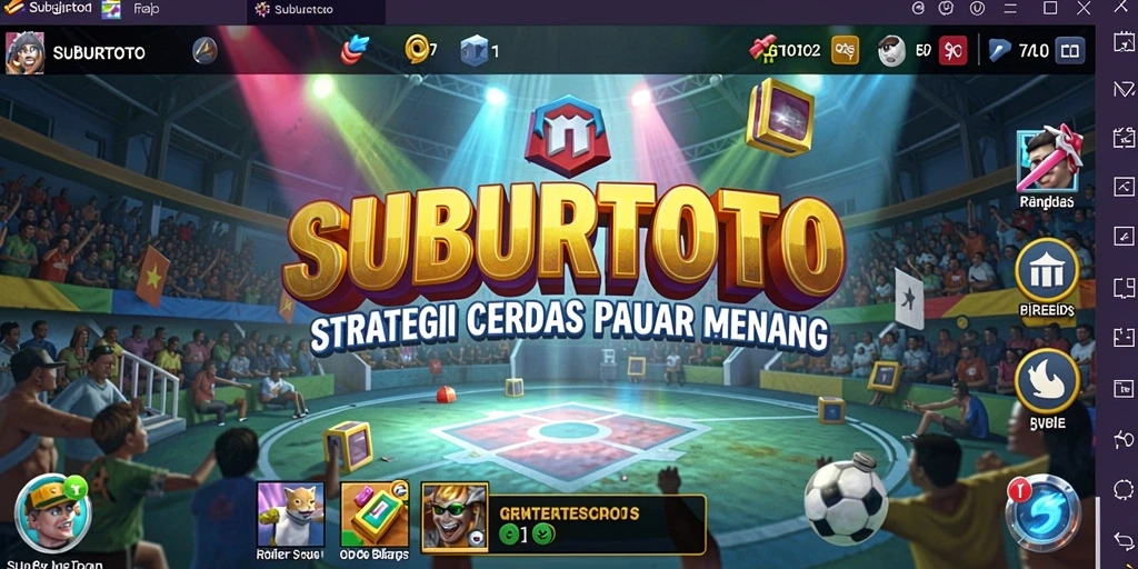 Tampilan gameplay SUBURTOTO yang seru dan menegangkan.