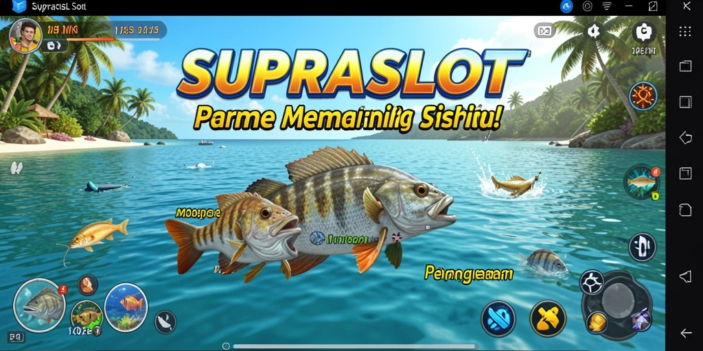 Tangkapan ikan besar di SUPRASLOT dengan pengalaman memancing yang mendebarkan.