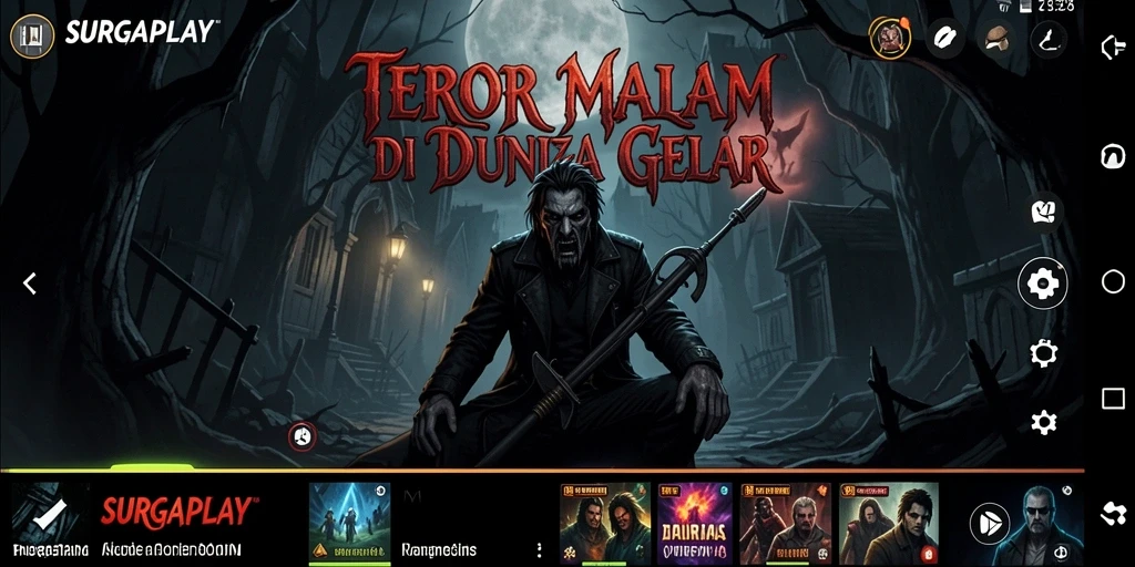 Tampak seram dari gameplay SURGAPLAY yang menegangkan.